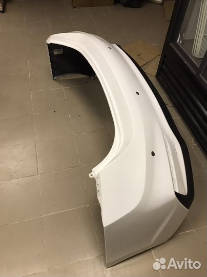 Задний бампер hyundai solaris