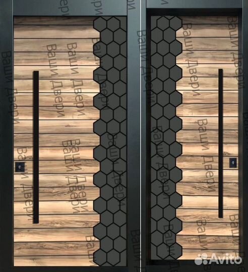 Входные двери с парадной ручкой