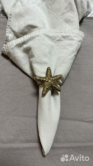 Кольца для салфеток латунь из Бали