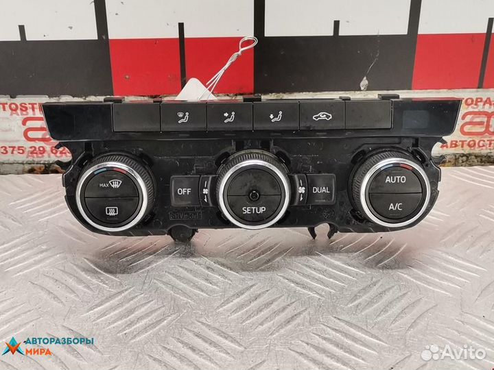 Блок управления печки / климат-контроля Skoda