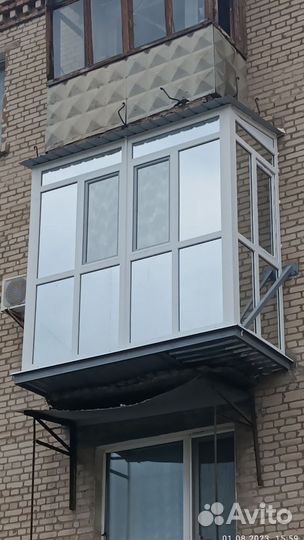 Балкон пвх под ключ