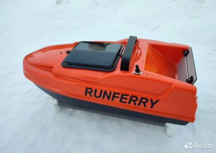 Прикормочный карповый кораблик Runferry Solo Mini