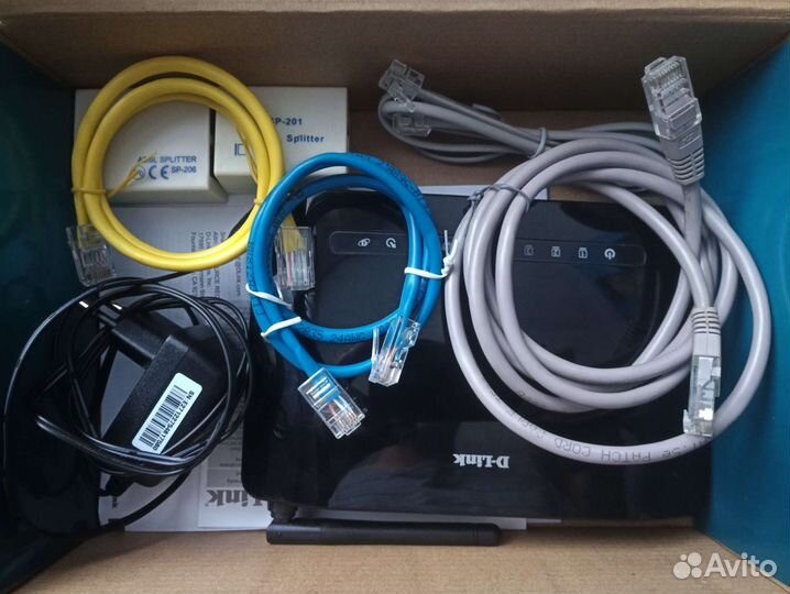 Wi-Fi роутер D-link DSL-2640U