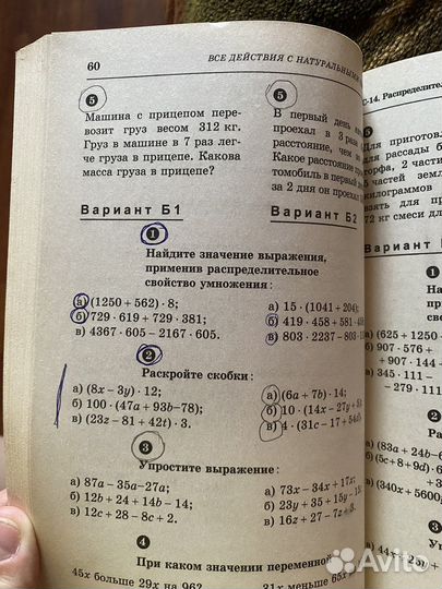 Математика 5 класс