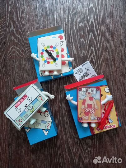 Игрушки из макдональдса