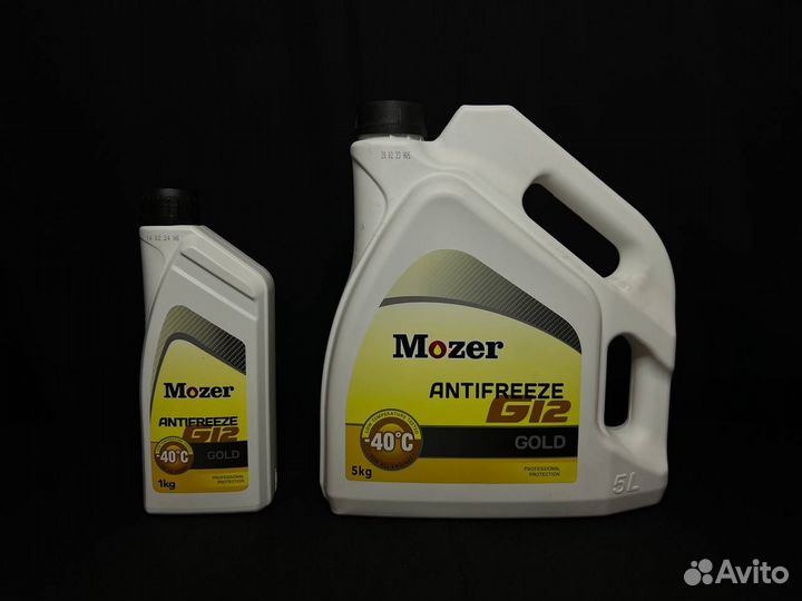 Антифриз (mozer G12 40) желтый