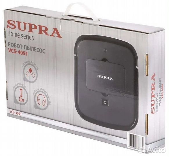 Робот пылесос Supra VCS-4091(новый)