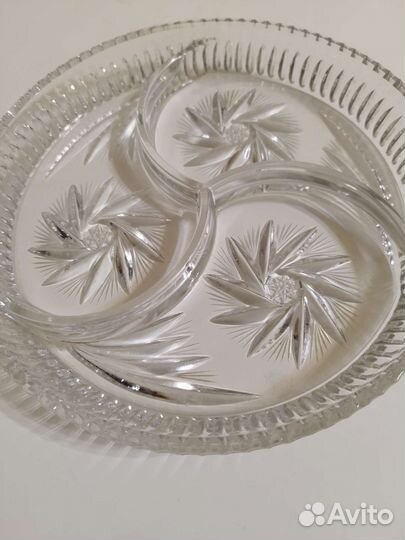 Ваза хрусталь гдр