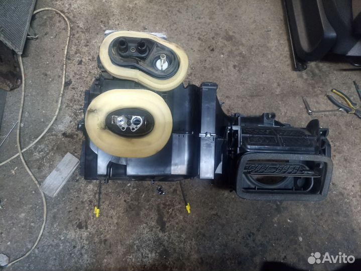 Печка с кондиционером в сборе Skoda Fabia 2