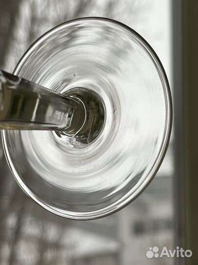 Хрустальные фужеры СССР хрусталь бокалы