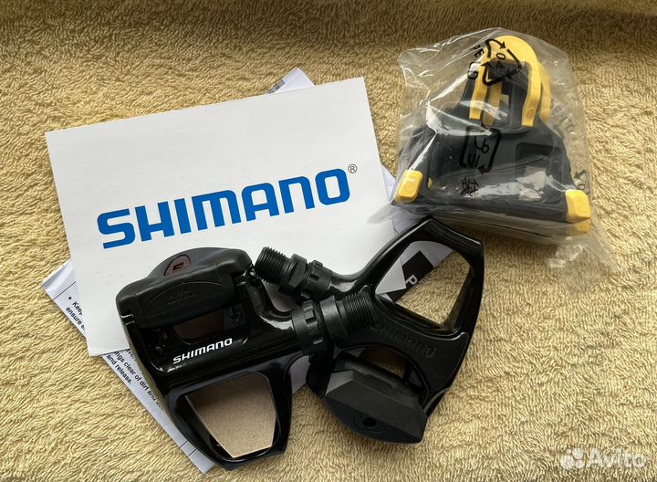 Контактные педали shimano