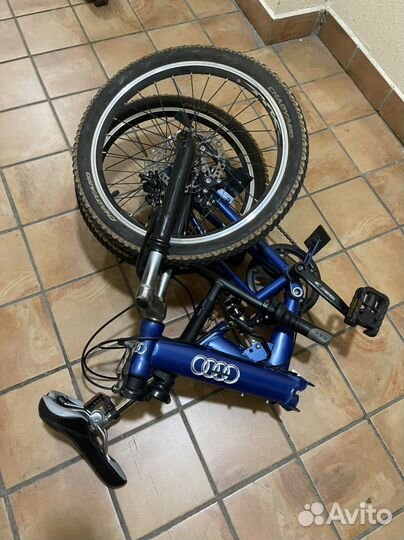 Велосипед складной 20 дюймов audi
