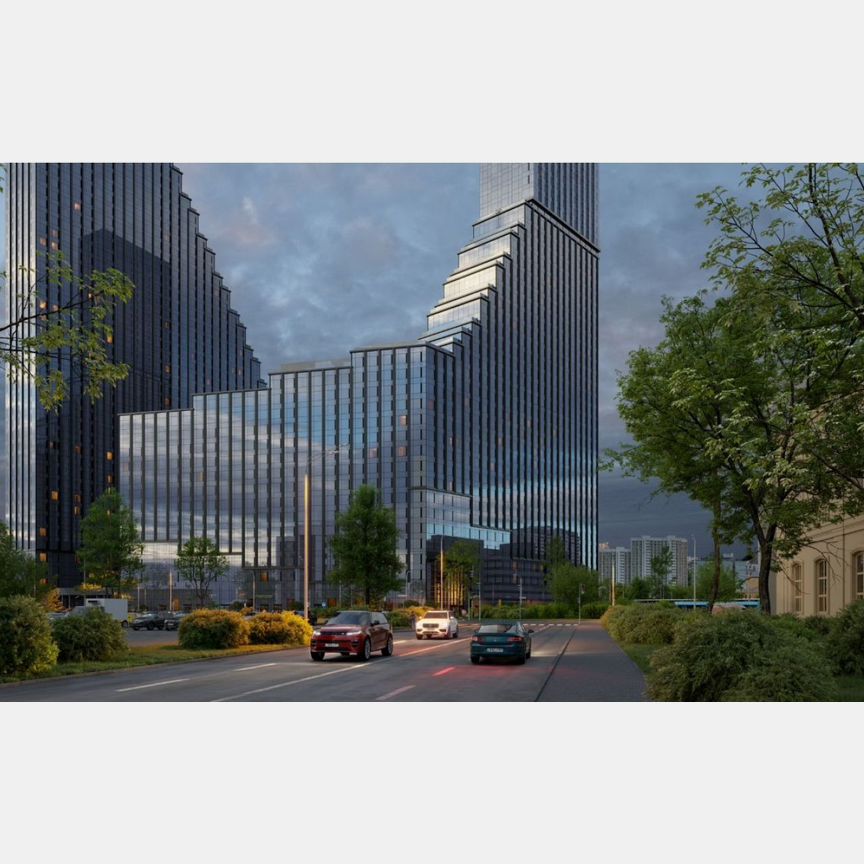 2-к. квартира, 69,5 м², 10/58 эт.