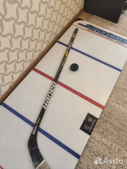 Клюшка Заряд C400 и Bauer supreme s170