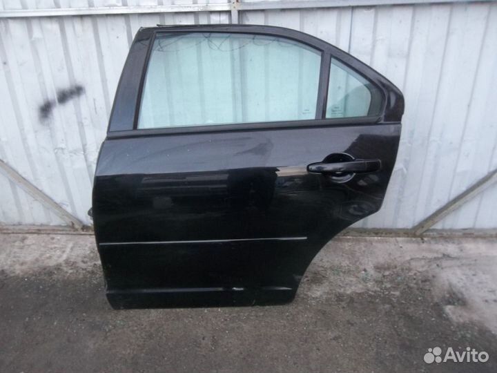 Ford Fusion 2007 дверь левая задняя в сборе черная