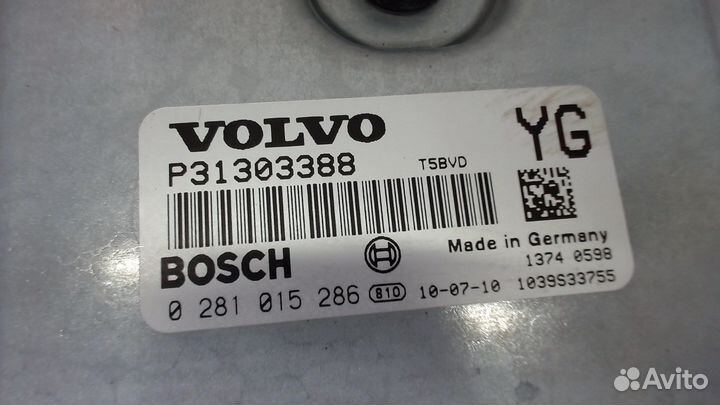Блок управления двигателем Volvo V70, 2011