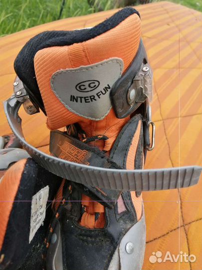 Роликовые коньки детские раздвижные