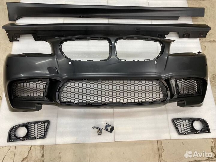 Обвес М лук для BMW F10 + LED диффузор