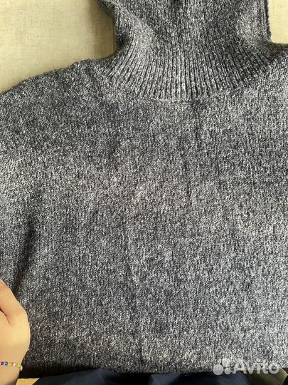 Платье теплое вязаное