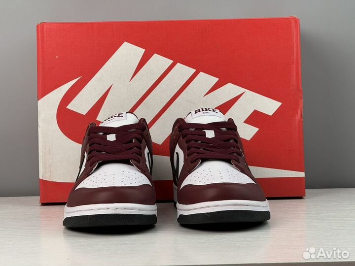 Nike Dunk Low Dark Team Red Black