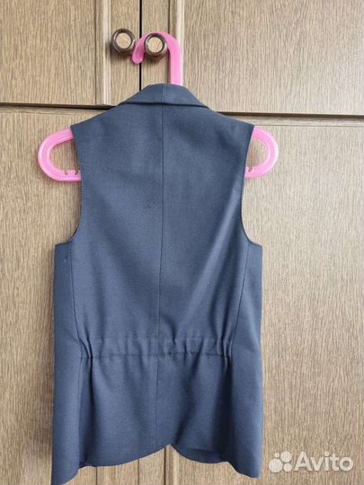 Жилетка для девочки школьная 140