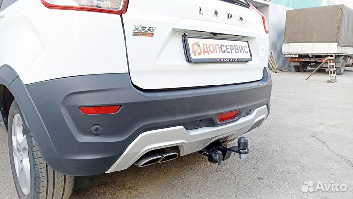 Фаркоп на LADA XRay (вкл. Cross), шар под квадрат