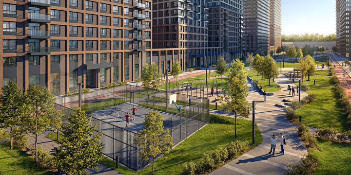 1-к. квартира, 44,4 м², 25/33 эт.