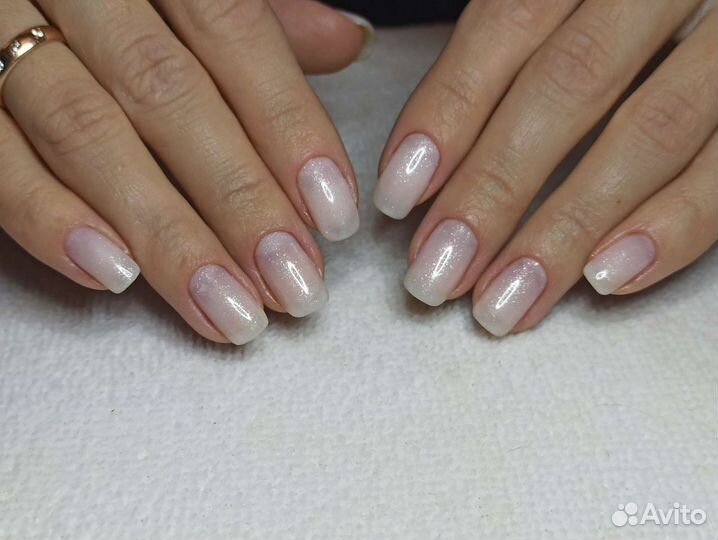 Маникюр, гель лак, наращивание