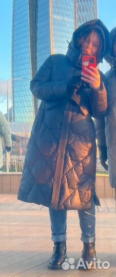 Пуховик зимний женский 46 размер