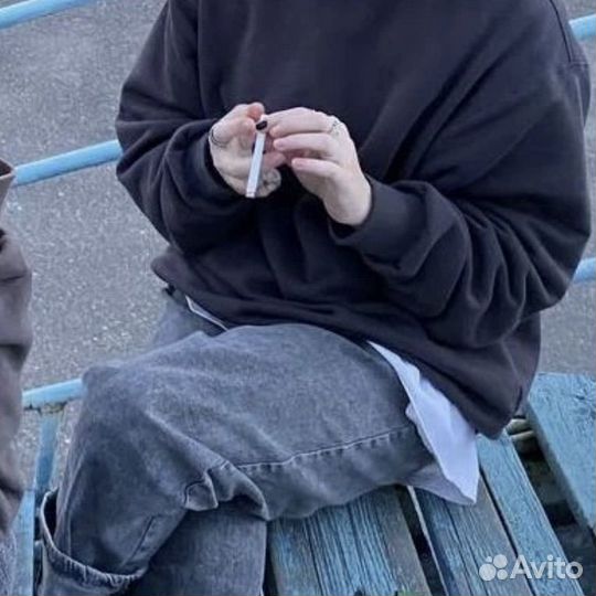 Серый свитшот