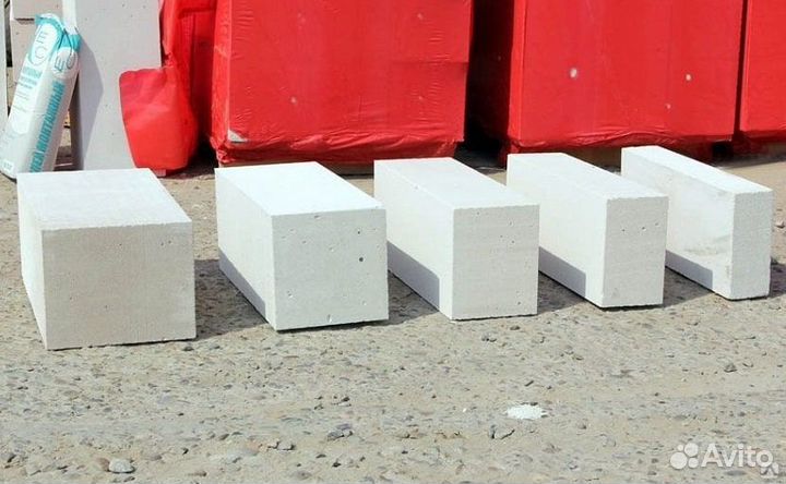 От 30 кубов Пеноблок Липецкий размер 20-30-60