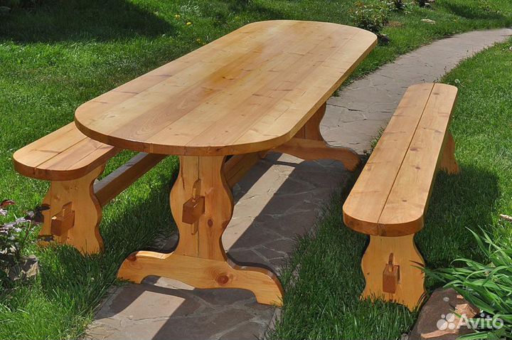 Деревянные декоративные изделия для сада и дачи