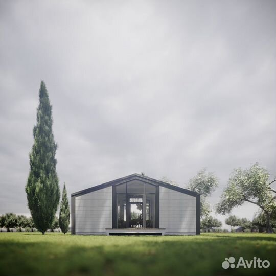 Дачный модульный дом