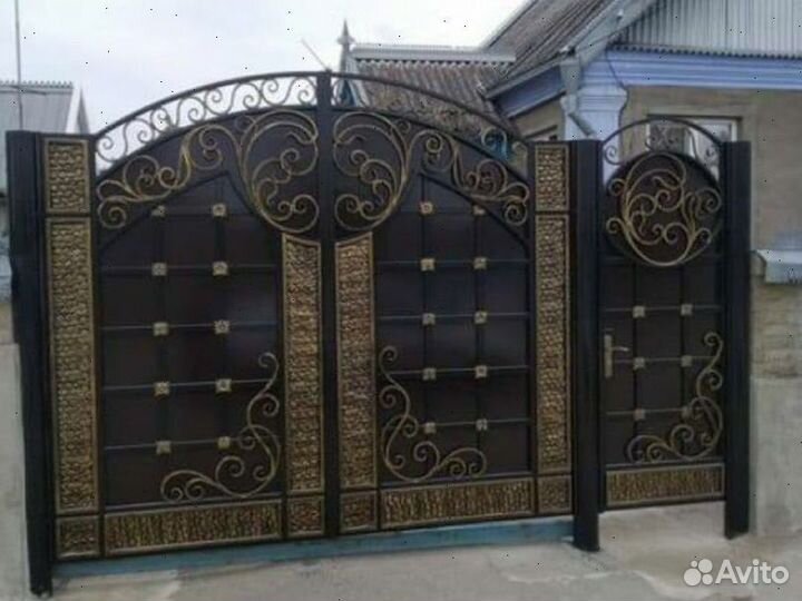 Кованые ворота