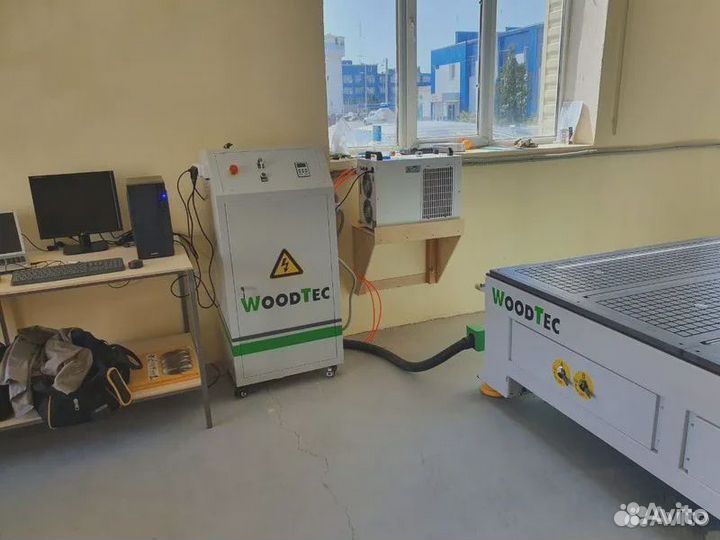 Фрезерный станок с чпу Woodtec 2000х3000 мм