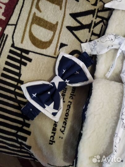 Конверт на выписку зимний для мальчика