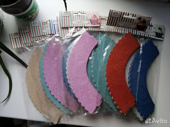 Декор для оформления маффинов и кексов