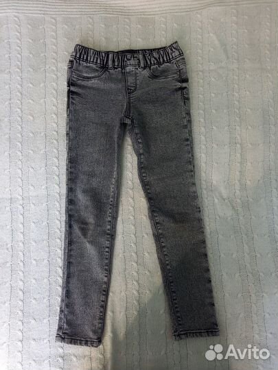 Джинсы леггинсы для девочки 116-122