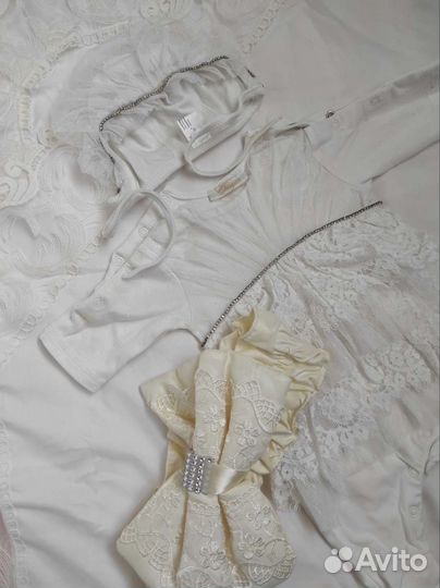 Костюм на выписку для девочки