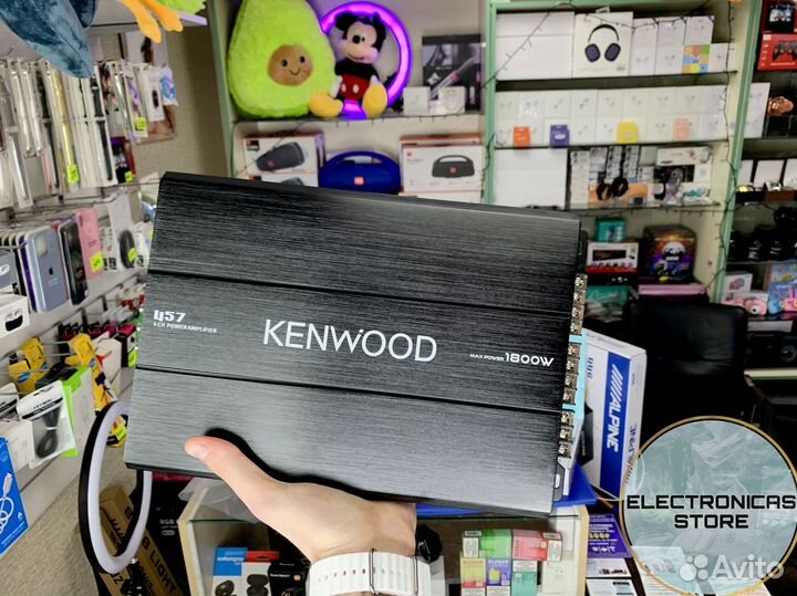 Усилитель Мощности Звука 1800watt Kenwood 457