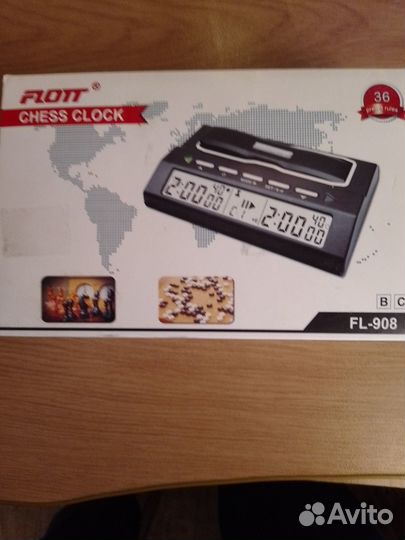 Шахматные часы электронные FL-908