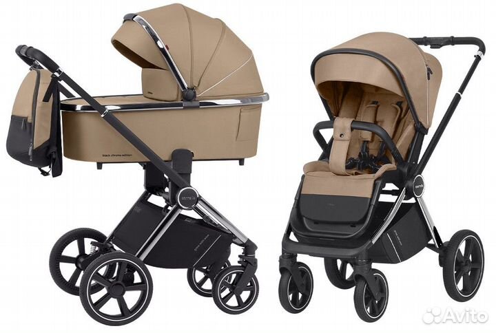 Коляска Carrello Ultimo Chrome 2 в 1 CRL-6511