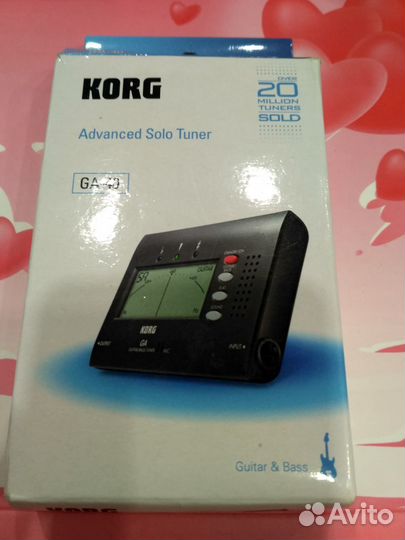 Тюнер для настройки гитары Corg GA-40