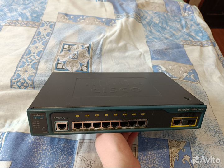 Коммутатор cisco ws-c2960G-8TC-L
