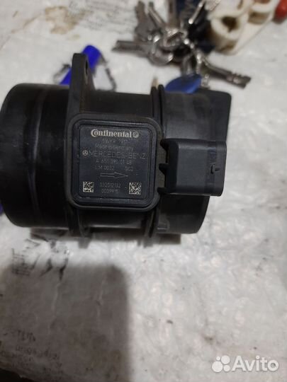 Расходомер воздуха mercedes 639
