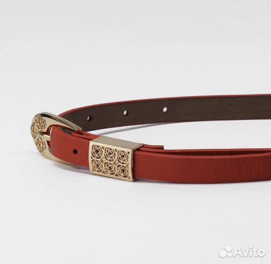 Ремень красный 95