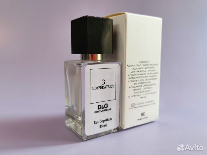Духи Парфюм Dolce & Gabbana 25мл Duty Free