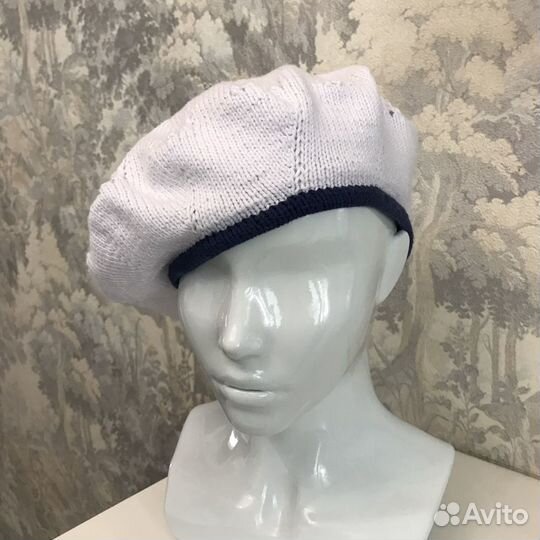 Берет летний. Лето. Хлопок, лён.Р56-58