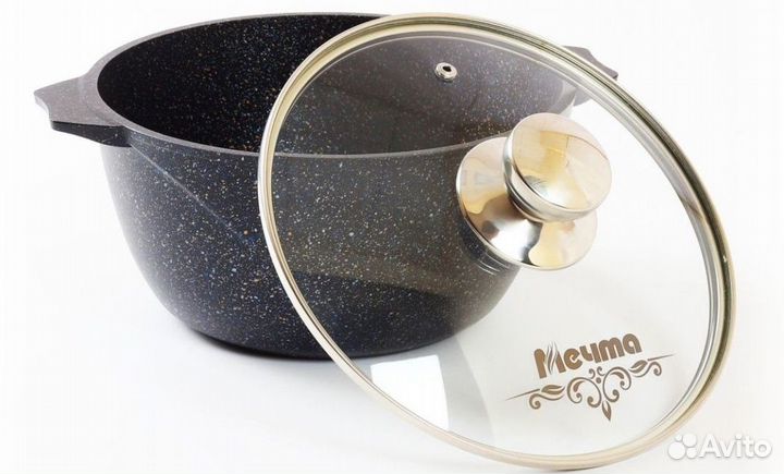 Кастрюля 3л Гранит star Induction pro