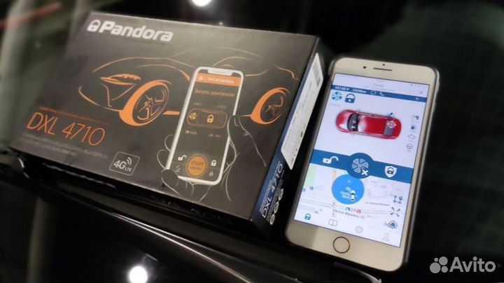 Установка сигнализации с автозапуском